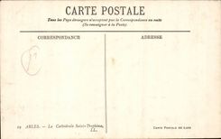 Arles CPA the cathedral Saint Trophime