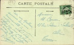 Marseille CPA Exposition coloniale 1922 DEfile marocain