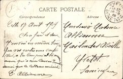 CPA in Provence Women Costume of Provence (folklore costume)