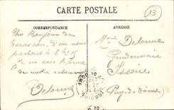 CPA in Standard Provence Woman Arlesienne (Mireille costume) (folklore costume)