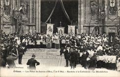 Orleans CPA Festivals of Jeanne of arc May 7th and 8th Returned to the cathedral the Blessing
