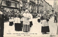 Orleans CPA Festivals of Jeanne of arc May 7th and 8th 1920 procession Mgr Touchet