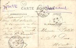 Orleans CPA Rue of the Republic Dimensions Station