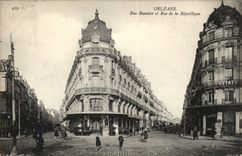 Orleans CPA Street Bannier and street of the Republic