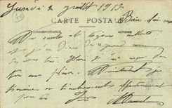 Orleans CPA Statue of Jeanne of arc by Foyatier