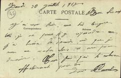 Orleans CPA Statue of Jeanne of arc by Veel