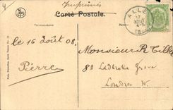 Belgium Vresse CPA the village