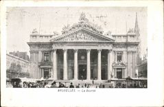 Belgie Belgium Brussels CPA the Stock Exchange