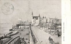 Belgien - Belgien - Belgien - Antwerpen - Antwerpen - das Landungstadium -- CPA