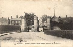 Wall - Gate of Suburb of Arches before the demolition of the fortifications -- CPA