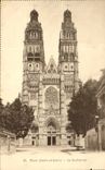 Tours - La Cathedrale - CPA 