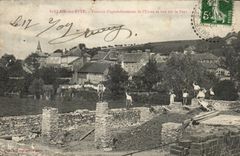 CPA Clear St on Epte Work of enlarging of the factory and sight on the country