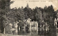 CPA Paris Bois de Boulogne La cascade