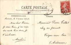 CPA Paris large the wheel and the Tower of Eiffel