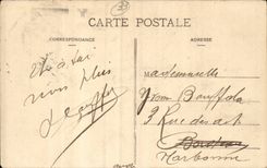 Bordeaux - Sight Geberale of the Station of the South - train - CPA