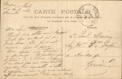 Bordeaux - Station of the Country house - train - CPA