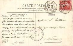 Paris - 4 - Notre Dame - Horse Drawn Carriage - Period Costume - CPA