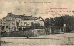 Paris 9 - Ancienne demeure de Robespierre - Blanc et Fils Manufacture de Pates Alimentaires - Valence - CPA 