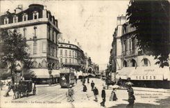 Bordeaux - the Course of Infendance - Servan - tram horse drawn carriage - CPA