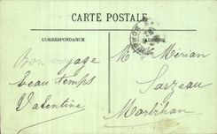 Bordeaux - the Bridge of the Railroad of the South - ass - C Donkey Drawn Carriage - CPA