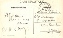 Bordeaux - Station St Jean Departure - Horse - Horse taxi line - CPA