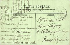 Bordeaux - Train station of the South - - CPA