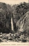Luchon CPA Cascades of the valley of the lily