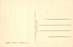 Luchon CPA Statue of the Lily