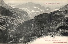 Luchon CPA Circus of hell and Crabioules (bottom of the valley of the Lily)