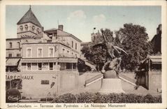 Saint Gaudens CPA Terrace of the Pyrenees the new monument