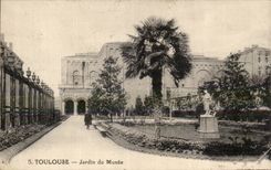 Toulouse CPA Jardin du musee