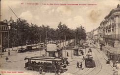 Toulouse CPA Les allees Jean Jaures (anciennes allees Lafayette)