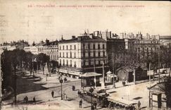 Toulouse CPA Boulevard de Strasbourg Carrefour Jean Jaures