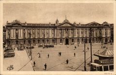 Toulouse CPA Facade du capitole Hotel de ville (1750)