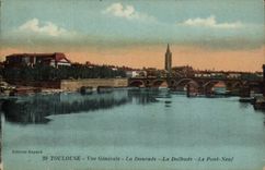 Toulouse CPA Vue generale La DAurade La Dalbade Le pont neuf