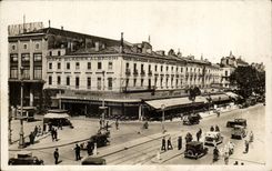 Toulouse CPA Boulevard de Strasbourg Carrefour Jean Jaures (cafe Albrighi)