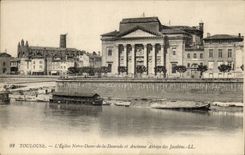 Toulouse CPA L'eglise Notre Dame de la Daurade et ancienne abbaye des Jacobins