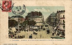 Toulouse CPA Carrefour de la Rue Alsace Lorraine et du boulevard de Strasbourg