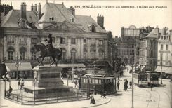 Orleans CPA Places of Martroi Post office building