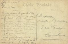 Orleans CPA Statue of Jeanne of arc and Entering of the bridge (tram)