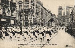 Orleans CPA festivals of Jeanne of arc May 7th and 8th 1920 Company of Gymnastics (sports)