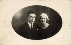 CARTE PHOTO Couple