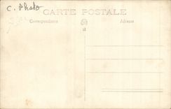 Real photo young men (folklore costume)