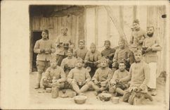 Real photo Military Regiment grub! (militaria)