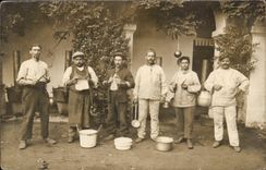 Real photo Militaria Cooks