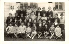 Real photo Children School