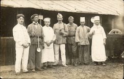 Real photo Militaria Cooks