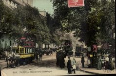 Paris - 3 - Street Sebastopol - CPA