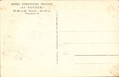 Dabo - the Castle - La Chapelle St Leon - Hotel Christophe - CPA