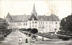 Grenoble - Rathaus - Garten - CPA